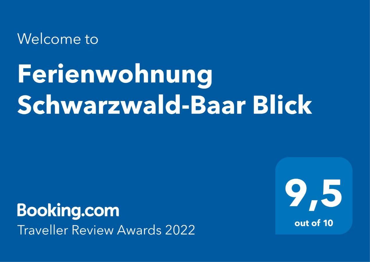 Ferienwohnung Schwarzwald-Baar Blick Donaueschingen Buitenkant foto