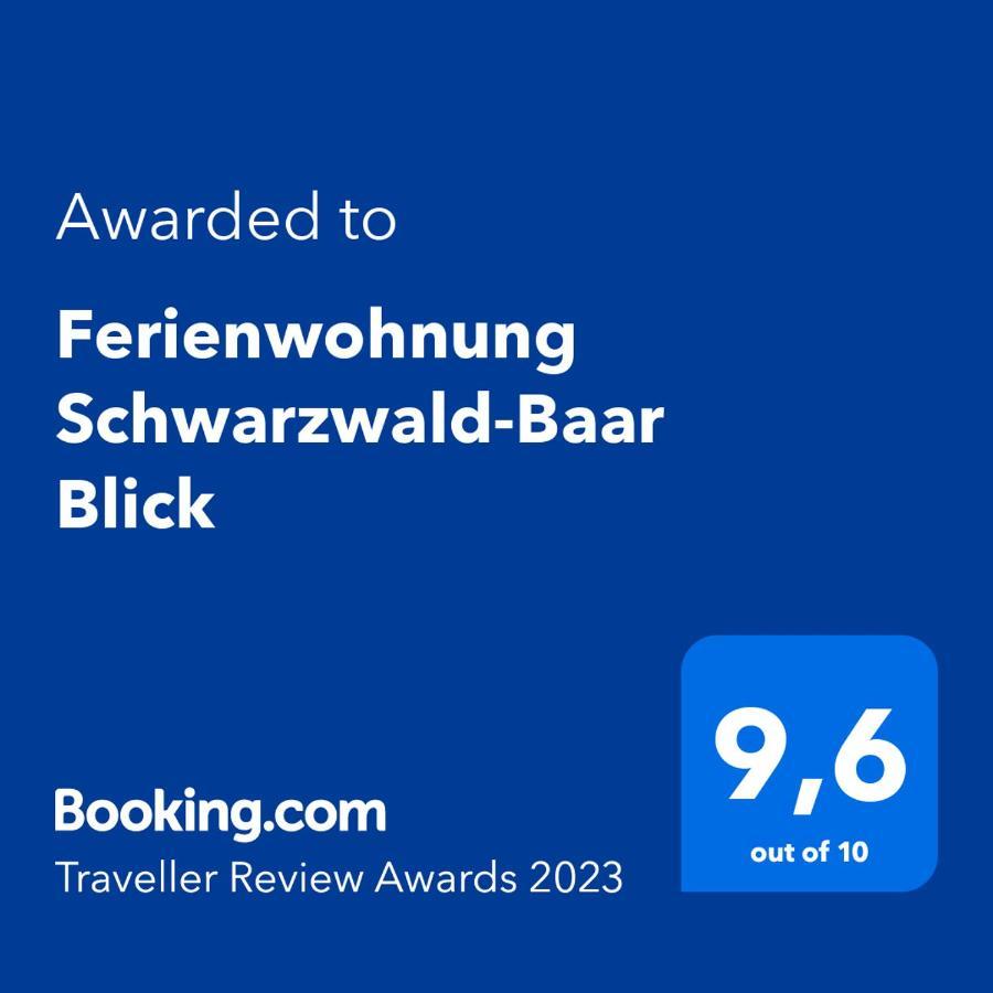 Ferienwohnung Schwarzwald-Baar Blick Donaueschingen Buitenkant foto