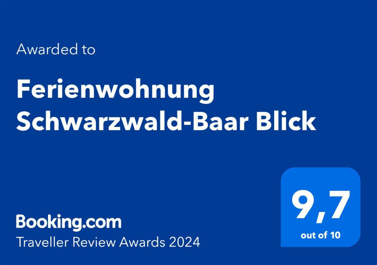 Ferienwohnung Schwarzwald-Baar Blick Donaueschingen Buitenkant foto
